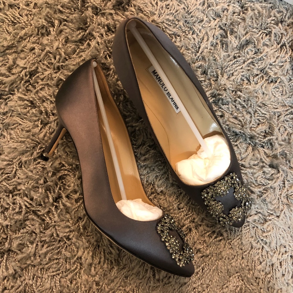 Manolo Blahnik Hangisi 70mm Pump